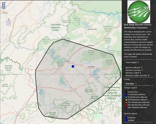 Outage Map Viewer